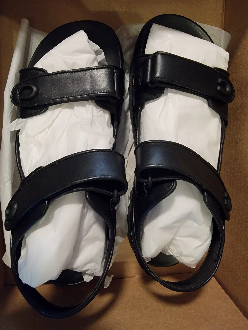 COACH Men's Platform Sandal Size 12D - Picture 7 of 7